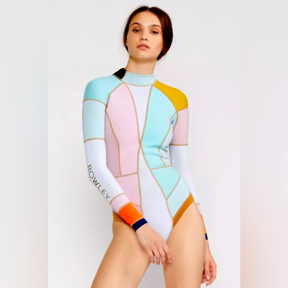 Cynthia Rowley Colorblock Wetsuit Small